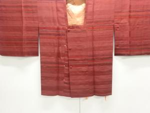 横段模様道行コート